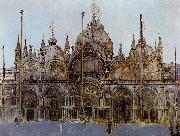 Walter Sickert St Mark's Cathedral, Venice painting